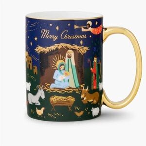 Rifle Paper Co. Christmas Nativity Mug